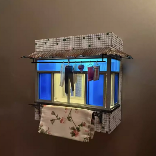 Fridge Window - Mini Clothesline Edition